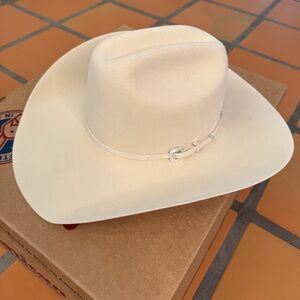 American Hat Co. Bone Cowboy Hat 7 1/8